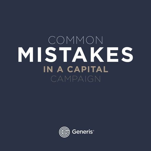 Common Mistakes in a Capital Campaign