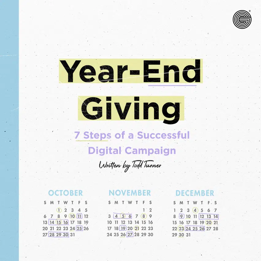 Year End Giving; 7 Steps of a Successful Digital Campaign